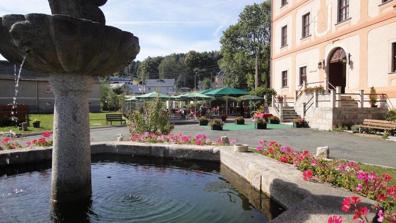 Hotel Garni Schloss Schoenberg Бад Брамбах Екстериор снимка